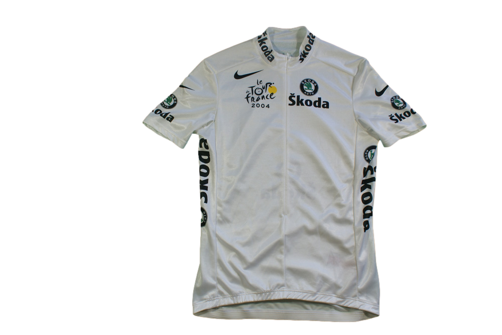 Maillot vélo rétro Tour de France 2004 Nike Skoda