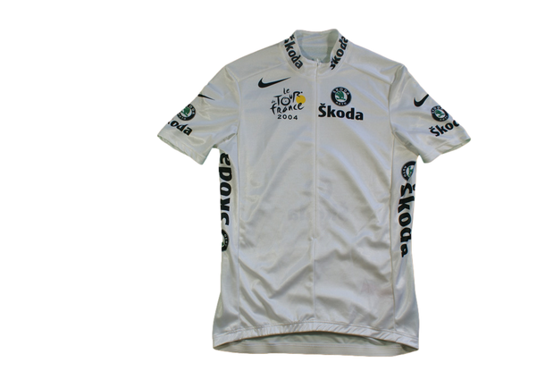 Maillot vélo rétro Tour de France 2004 Nike Skoda