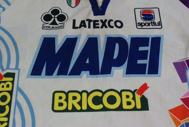 Maillot cyclisme vintage Colnago Mapei 197 Latexco Sportful