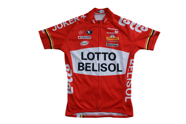 Veste cyclisme rétro Vermarc Lotto Soudal UCI