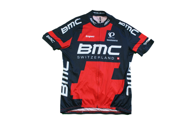 Maillot cyclisme vintage BMC Pearl iZumi Shimano