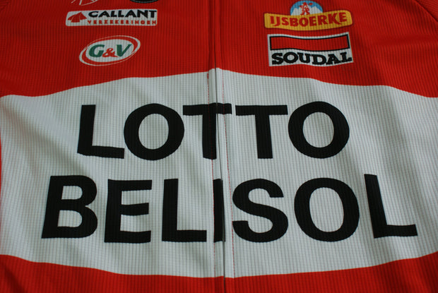 Veste cyclisme rétro Vermarc Lotto Soudal UCI