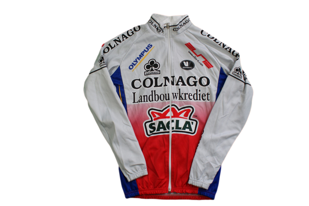 Veste vélo vintage Vermarc Colnago Olympus Elite Sacla