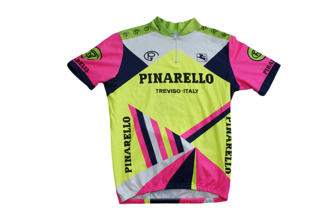 Maillot vélo rétro Giordana Pinarello