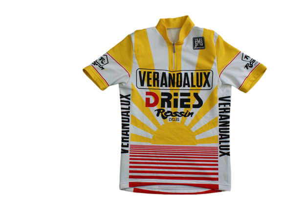 Maillot vélo rétro Santini Dries Rossin Verandalux