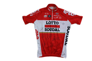 Maillot vélo rétro Vermarc Lotto Soudal UCI Ridley