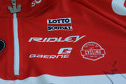 Maillot vélo rétro Vermarc Lotto Soudal UCI Ridley