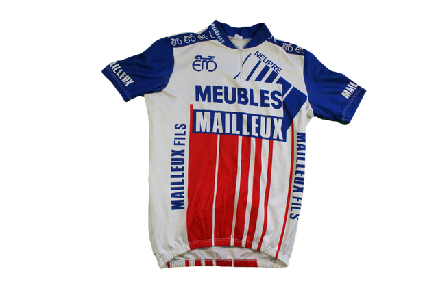 Maillot vélo rétro Eddy Merckx Meubles Mailleux