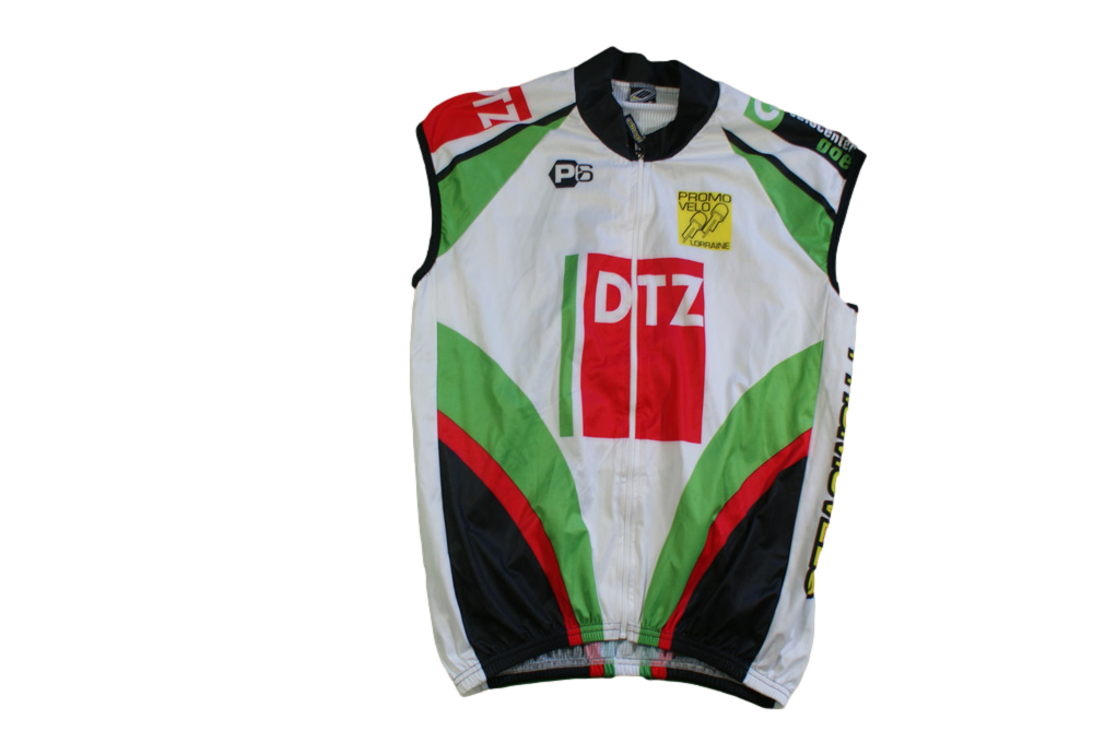 Maillot vélo rétro sans manches DTZ Promo vélo