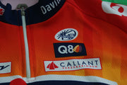 Maillot vélo vintage Vermarc Lotto Ridley UCI Davitamon