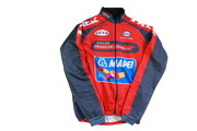 Veste cyclisme vintage Mapei Lotto Esso Trek Sano