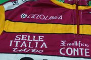 Maillot vélo rétro Santini Selle Italia Ciclolinea Essegi