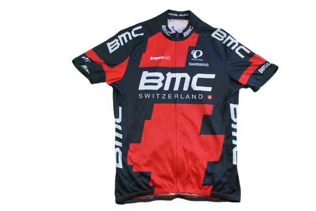 Maillot cyclisme vintage BMC Pearl iZumi Shimano Impeclab