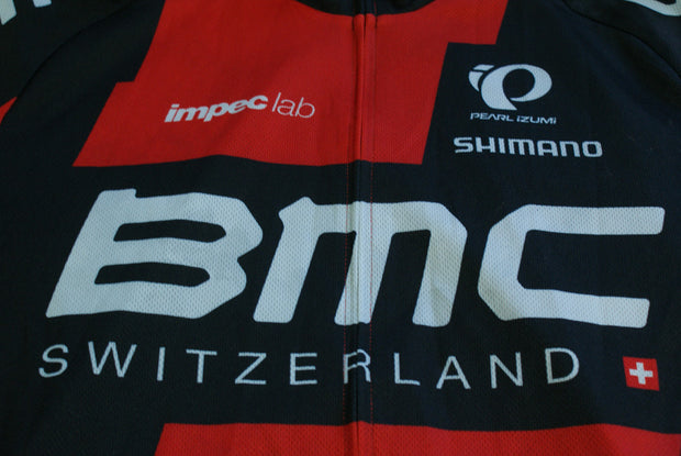 Maillot cyclisme vintage BMC Pearl iZumi Shimano Impeclab