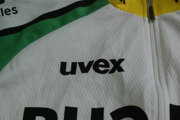 Maillot vélo rétro Descente Phonak BMC Uvex