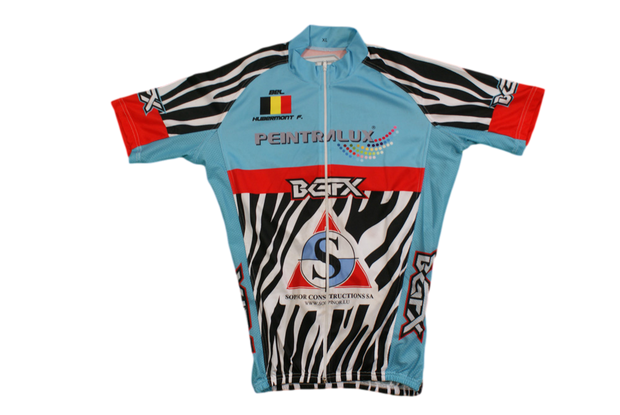 Maillot vélo rétro F.Hubermont Peintralux