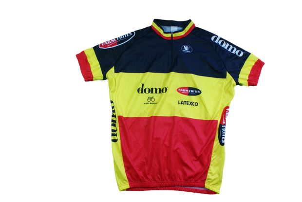 Maillot cyclisme vintage Domo Vermarc Latexco Eddy Merckx