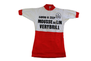 Maillot cyclisme vintage Mousse de Lin Tournai