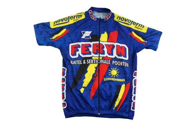 Maillot vélo rétro Feryn manches courtes