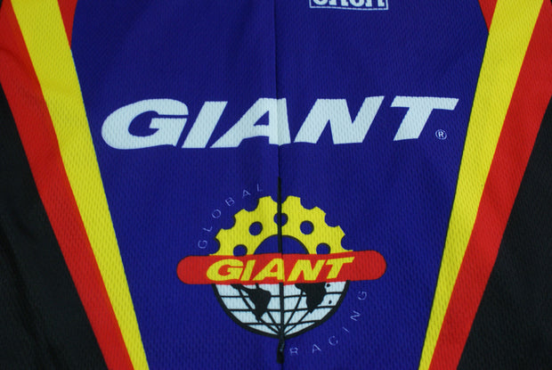 Maillot cyclisme rétro Giant Selle Italia Rock Shox Renault