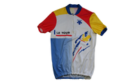 Maillot vélo rétro Descente Le Tour