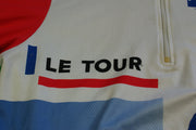 Maillot vélo rétro Descente Le Tour