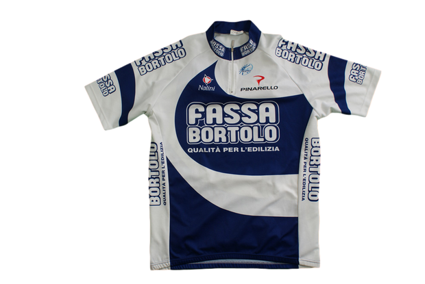 Maillot cyclisme vintage Nalini Fassa Bortolo Pinarello UCI