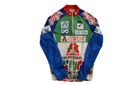 Veste vélo rétro Diffusport Agrigel Auchan Tergnier