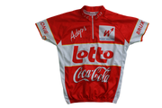 Maillot vélo rétro Lotto Coca-Cola Adeps