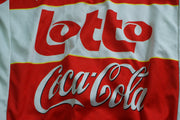 Maillot vélo rétro Lotto Coca-Cola Adeps