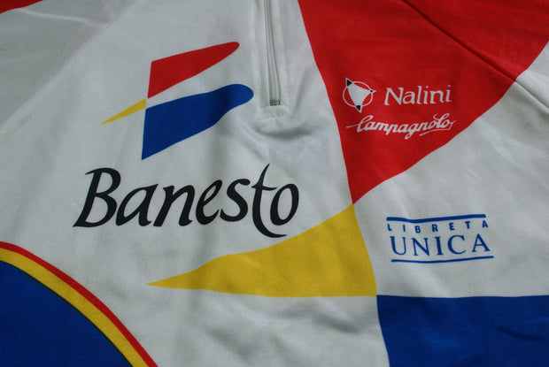 Maillot vélo rétro Nalini Banesto Campagnolo