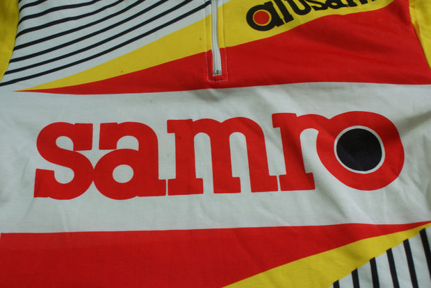 Maillot vélo rétro Samro Alusam