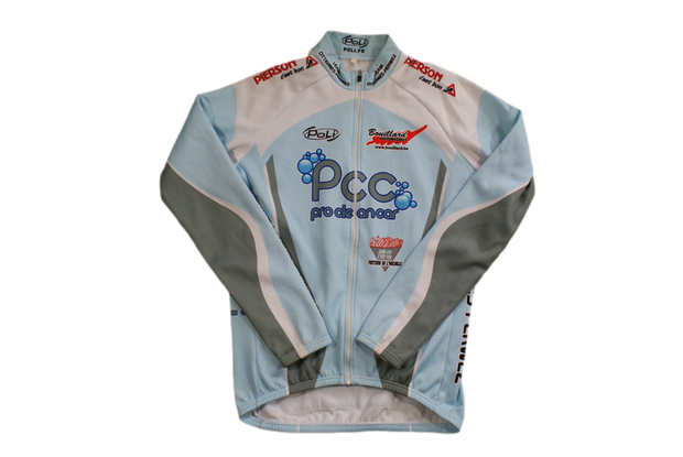 Veste vélo rétro Poli Ottignies-Perwez PCC