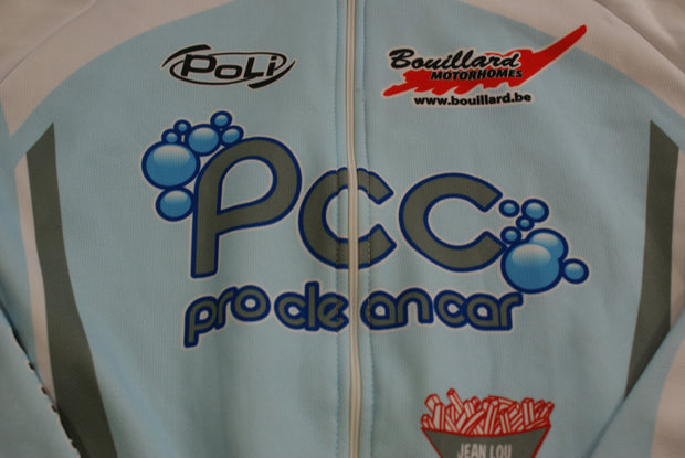 Veste vélo rétro Poli Ottignies-Perwez PCC