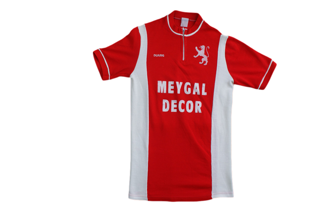 Maillot vélo rétro Duarig Meygal Decor