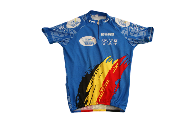 Maillot cyclisme rétro Bio racer Spaar select VTM