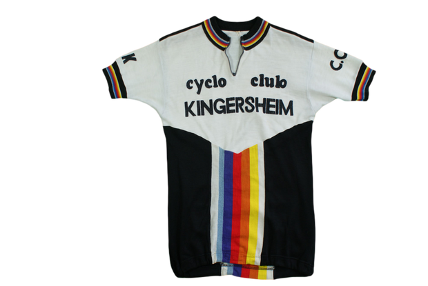 Maillot vélo rétro Cyclo club Kingersheim