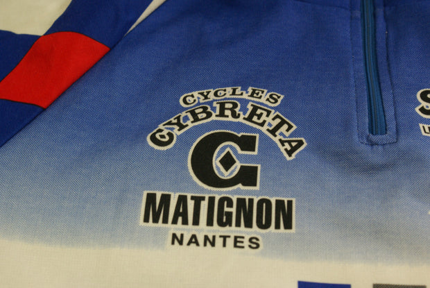 Maillot vélo vintage Servary CIBF Gitane