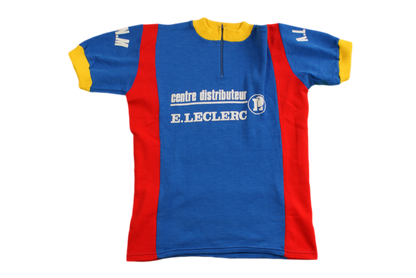 Maillot cyclisme vintage E.Leclerc