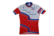 Maillot vélo vintage Servary Ecole du ski français ESF