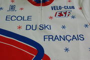 Maillot vélo vintage Servary Ecole du ski français ESF