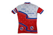 Maillot vélo vintage Servary Ecole du ski français ESF