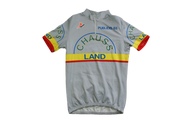 Maillot vélo rétro Chauss Land Bonin Publidis 63