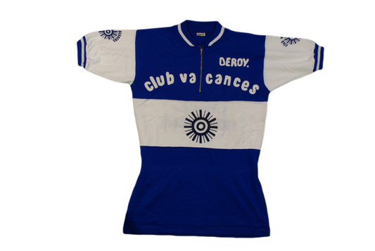 Maillot vélo vintage Campagnolo Deroy Club vavances