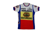 Maillot vélo rétro Vestisport PC La excala Hernandez jamones