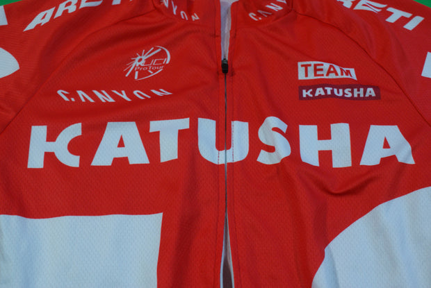 Veste vélo vintage Katusha UCI Canyon