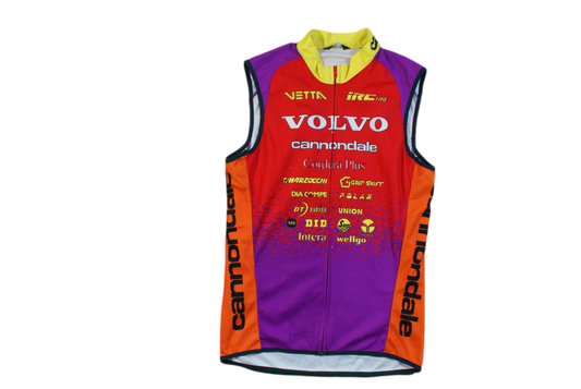 Maillot vélo vintage Cannondale Volvo Vetta Cordura Plus