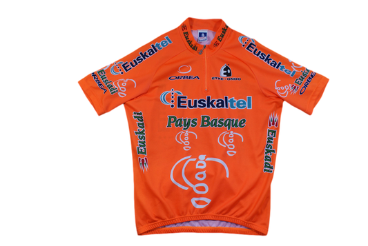 Maillot vélo vintage Etxe-Ondo Euskaltel Orbea Pays Basque