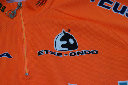 Maillot vélo vintage Etxe-Ondo Euskaltel Orbea Pays Basque