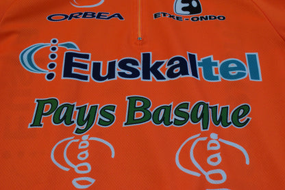 Maillot vélo vintage Etxe-Ondo Euskaltel Orbea Pays Basque
